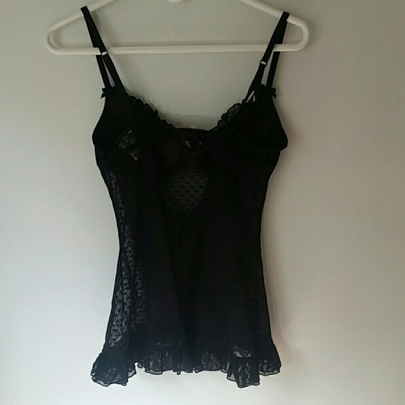 Victoria's Secret Lingerie Black Hearts - Picture 3 of 8